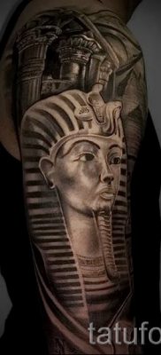 Прикольный вариант татуировки сфинкс – можно использовать для тату египетский сфинкс