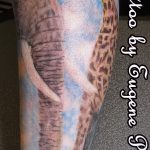 Зачетный пример существующей тату жираф – рисунок подойдет для тату жираф геометрия