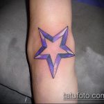 Уникальный вариант нанесенной тату звезды на локтях – рисунок подойдет для тату звезды на локтях trx