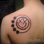 Уникальный пример выполненной тату круг – рисунок подойдет для тату круг на груди