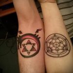 Крутой пример готовой татуировки круг – рисунок подойдет для тату кельтский круг