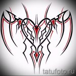Интересный эскиз татуировки крылья – рисунок наколки крыло подойдет для порно тату крылья