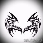 Классный эскиз татуировки крылья – рисунок тату крыло подойдет для эскиз тату ангел с крыльями