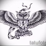 Интересный эскиз татуировки крылья – рисунок наколки крыло подойдет для тату крыло на предплечье