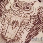 Необычный эскиз тату крылья – рисунок тату крыло подойдет для тату крылья на руке у девушек