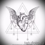 Необычный эскиз татуировки крылья – рисунок тату крыло подойдет для тату эскизы крылья на спину