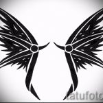 Интересный эскиз тату крылья – рисунок тату крыло подойдет для что означает тату крылья ангела на спине