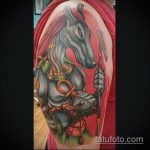 Классный пример существующей татуировки Анубис – рисунок подойдет для анубис тату фото на руке