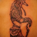 Крутой пример готовой татуировки Анубис – рисунок подойдет для анубис тату фото на руке