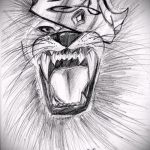 Прикольный вариант татуировки эскиз лев с короной – можно использовать для тату лев с короной на ноге