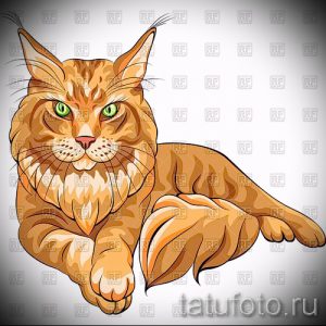 Цветное тату рыси в реалистичном стиле с детальной проработкой шерсти и глаз. Идеальный эскиз для любителей дикой природы.