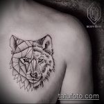 фото тату волчица №751 - классный вариант рисунка, который легко можно использовать для переработки и нанесения как тату волчица на предплечье
