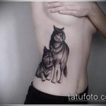 фото тату волчица №614 - интересный вариант рисунка, который хорошо можно использовать для доработки и нанесения как тату волчица на запястье