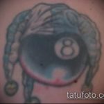 фото тату восемь №656 - интересный вариант рисунка, который легко можно использовать для доработки и нанесения как tattoo 8 ball designs