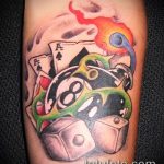 фото тату восемь №282 - классный вариант рисунка, который хорошо можно использовать для преобразования и нанесения как tattoo 8 ball meaning