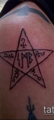 Тату магические символы значение — пример интересного рисунка тату — 058 tatufoto.com