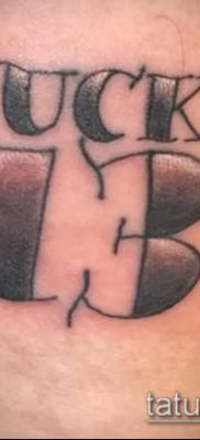 тату 13 фото (значение) — пример интересного рисунка тату — 039 tatufoto.com