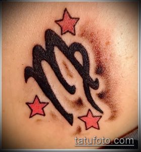 тату дева фото (значение) - пример интересного рисунка тату - 043 tatufoto.com