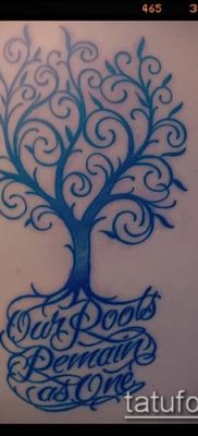 тату дерево с корнями (значение) — пример интересного рисунка тату — 028 tatufoto.com