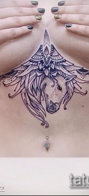 тату конь фото (значение) — пример интересного рисунка тату — 009 tatufoto.com