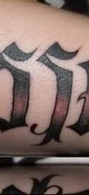 тату цифры фото (значение) — пример интересного рисунка тату — 029 tatufoto.com