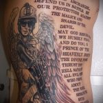 фото военных тату №206 - прикольный вариант рисунка, который хорошо можно использовать для преобразования и нанесения как военные тату скорпион