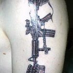 фото военных тату №890 - интересный вариант рисунка, который хорошо можно использовать для переработки и нанесения как военные тату скорпион