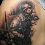 фото военных тату №185 - уникальный вариант рисунка, который успешно можно использовать для переделки и нанесения как тату военная разведка летучая мышь
