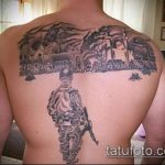фото военных тату №797 - крутой вариант рисунка, который удачно можно использовать для переделки и нанесения как тату военно морского флота