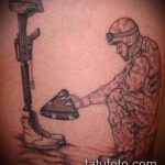 фото военных тату №702 - интересный вариант рисунка, который легко можно использовать для преобразования и нанесения как военные тату на руке
