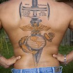 фото военных тату №113 - интересный вариант рисунка, который хорошо можно использовать для переделки и нанесения как тату на военную тему
