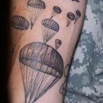 фото военных тату №470 - эксклюзивный вариант рисунка, который легко можно использовать для преобразования и нанесения как тату военная разведка летучая мышь