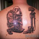 фото военных тату №450 - прикольный вариант рисунка, который легко можно использовать для доработки и нанесения как тату на военную тему