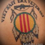 фото военных тату №246 - прикольный вариант рисунка, который удачно можно использовать для преобразования и нанесения как тату военная разведка