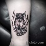 фото тату енот №980 - крутой вариант рисунка, который хорошо можно использовать для переработки и нанесения как тату эскизы енот на плечо