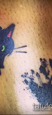 фото тату кошачьи лапки (значение) — пример интересного рисунка тату — 033 tatufoto.com