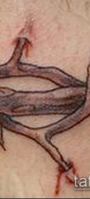 фото тату терновник (значение) — пример интересного рисунка тату — 007 tatufoto.com