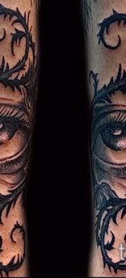 фото тату терновник (значение) — пример интересного рисунка тату — 008 tatufoto.com