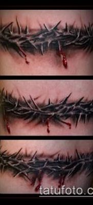 фото тату терновник (значение) — пример интересного рисунка тату — 017 tatufoto.com