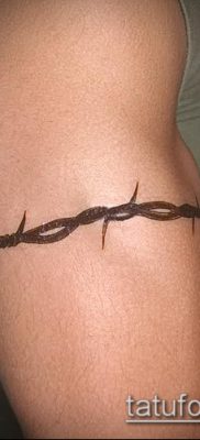 фото тату терновник (значение) — пример интересного рисунка тату — 022 tatufoto.com