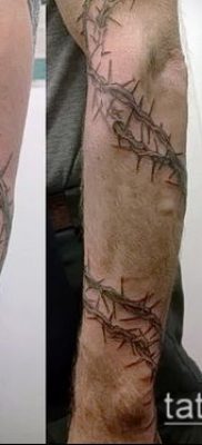 фото тату терновник (значение) — пример интересного рисунка тату — 061 tatufoto.com