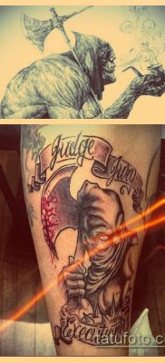 Значение тату палач в примерах удачных татуировок на фото
