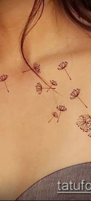 фото одуванчик с птицами (Dandelion Tatto) (значение) — пример рисунка — 022 tatufoto.com