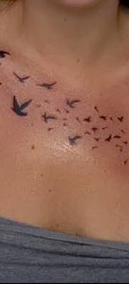 фото одуванчик с птицами (Dandelion Tatto) (значение) — пример рисунка — 038 tatufoto.com