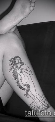 фото тату Афродита (Венера) (tattoo Venus) (значение) — пример рисунка — 011 tatufoto.com