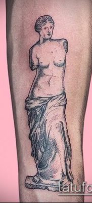 фото тату Афродита (Венера) (tattoo Venus) (значение) — пример рисунка — 016 tatufoto.com