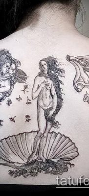 фото тату Афродита (Венера) (tattoo Venus) (значение) — пример рисунка — 021 tatufoto.com
