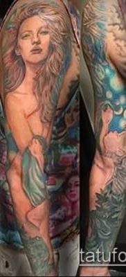 фото тату Афродита (Венера) (tattoo Venus) (значение) — пример рисунка — 024 tatufoto.com