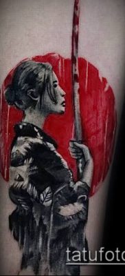 фото тату Катана (tattoo Katana) (значение) — пример рисунка — 059 tatufoto.com
