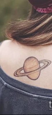 фото тату Сатурн (tattoo Saturn) (значение) — пример рисунка — 013 tatufoto.com
